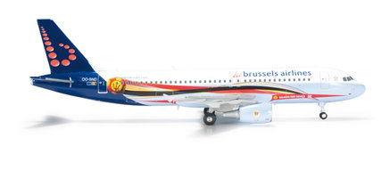 Lietadlo Aibrus A320 "Red Devils" Brussels Airlines 